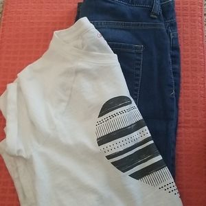 Shirt and jeans